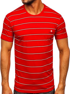 Camiseta de manga corta Bolf 14952 roja para hombre