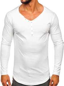 Camiseta de manga larga para hombre blanco Bolf 5059A