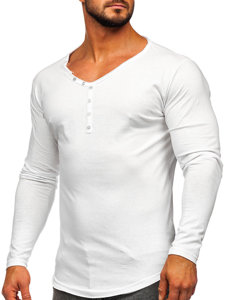 Camiseta de manga larga para hombre blanco Bolf 5059A