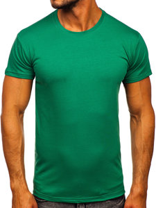 Camiseta para hombre sin estampado color verde Bolf 2005-101