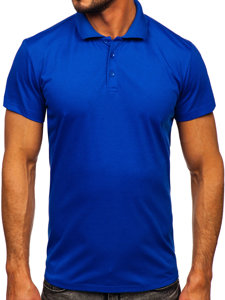 Camiseta polo de manga corta para hombre cobalto Bolf 8T80