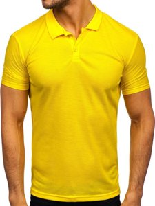 Camiseta polo para hombre color amarillo Bolf GD02