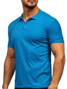 Camiseta polo para hombre color azul Bolf GD02