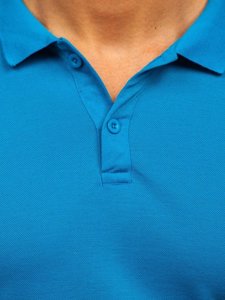 Camiseta polo para hombre color azul Bolf GD02