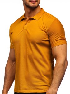 Camiseta polo para hombre color camel Bolf GD02