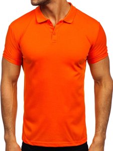 Camiseta polo para hombre color naranja Bolf GD02