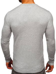 Cárdigan abierto para hombre gris Bolf MM6006