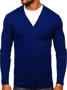 Cárdigan abierto para hombre indigo Bolf MM6006