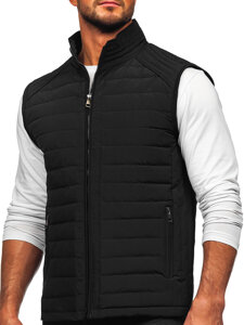 Chaleco acolchado para hombre Negro Bolf 31M5062