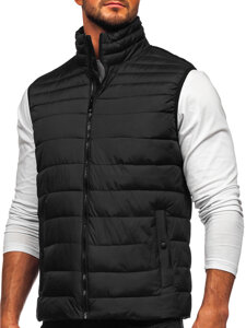 Chaleco acolchado para hombre Negro Bolf 31M5065