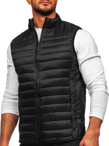 Chaleco acolchado para hombre Negro Bolf 58M13055