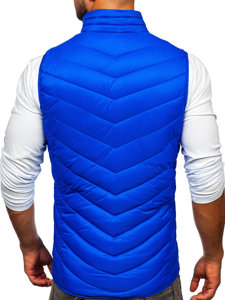 Chaleco acolchado para hombre azul Bolf 13073