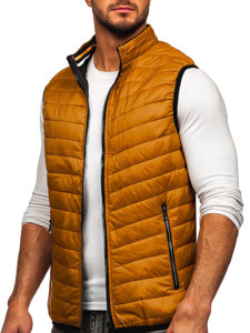 Chaleco acolchado para hombre camel Bolf 7103