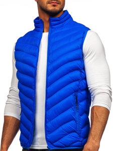 Chaleco acolchado para hombre color azul Bolf HDL88006