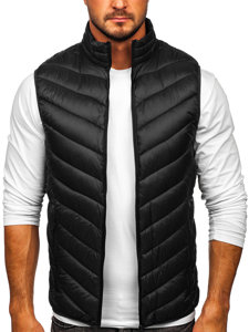 Chaleco acolchado para hombre negro Bolf 13073