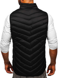 Chaleco acolchado para hombre negro Bolf 5M752