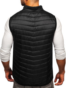 Chaleco acolchado para hombre negro Bolf 7103