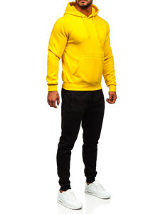 Chándal con capucha para hombre amarillo Bolf D002-28