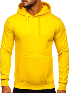 Chándal con capucha para hombre amarillo Bolf D002-28