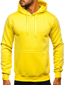 Chándal con capucha para hombre amarillo claro Bolf D002-33