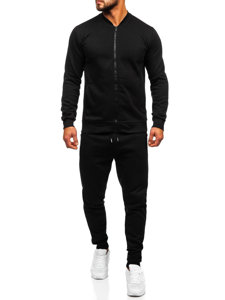 Chándal para hombre negro Bolf 8C76