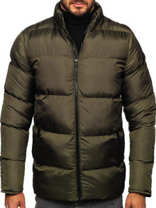 Chaqueta acolchada de invierno para hombre caqui Bolf 0025