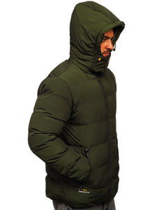 Chaqueta acolchada de invierno para hombre color verde Bolf 6906