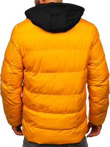 Chaqueta acolchada de invierno para hombre naranja Bolf 27M8112