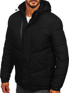 Chaqueta acolchada de invierno para hombre negro Bolf 31M5035