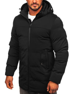 Chaqueta acolchada de invierno para hombre negro Bolf 51M2208