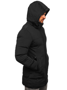 Chaqueta acolchada de invierno para hombre negro Bolf 51M2208