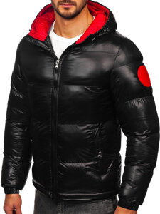 Chaqueta acolchada de invierno para hombre negro Bolf 5M3198