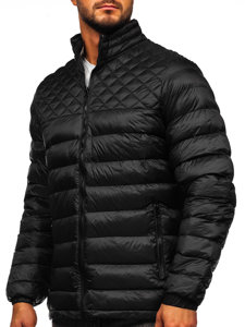 Chaqueta acolchada de invierno para hombre negro Bolf 5M515