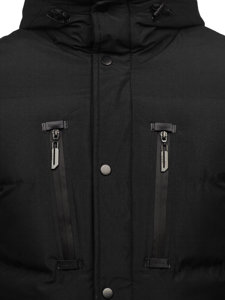 Chaqueta acolchada de invierno para hombre negro Bolf 5M771