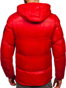 Chaqueta acolchada de invierno para hombre rojo Bolf 5M3198