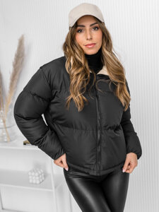 Chaqueta acolchada de invierno para mujer negro Bolf 5M3115