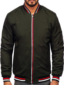 Chaqueta bomber de entretiempo para hombre caqui Bolf 84M3001