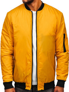 Chaqueta bomber de entretiempo para hombre color camelowa Bolf AK95