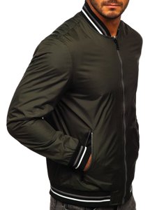 Chaqueta bomber de entretiempo para hombre color caqui Bolf 6523