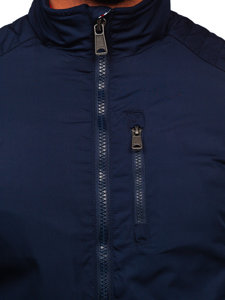 Chaqueta de entretiempo para hombre azul oscuro Bolf 1907