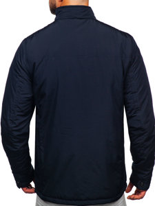 Chaqueta de entretiempo para hombre azul oscuro Bolf 22M303