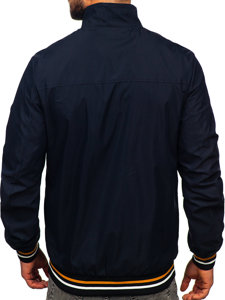 Chaqueta de entretiempo para hombre azul oscuro Bolf 7342