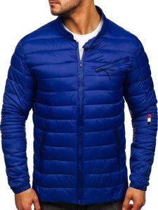 Chaqueta de entretiempo para hombre color azul oscuro Denley M13006