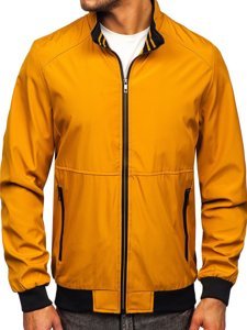 Chaqueta de entretiempo para hombre color camel Bolf 6782