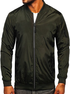 Chaqueta de entretiempo para hombre color caqui Bolf W3908