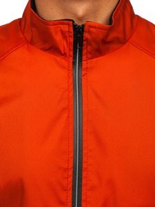 Chaqueta de entretiempo para hombre color naranja Bolf 6782