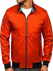 Chaqueta de entretiempo para hombre color naranja Bolf 6782