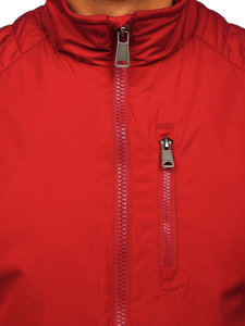 Chaqueta de entretiempo para hombre color rojo Bolf 1907-1