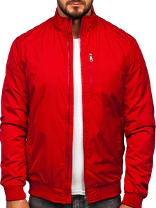 Chaqueta de entretiempo para hombre color rojo Bolf 1907-1