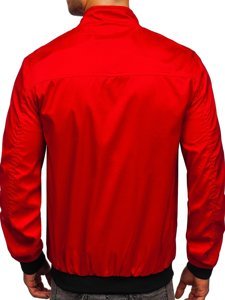 Chaqueta de entretiempo para hombre color rojo Bolf 6782